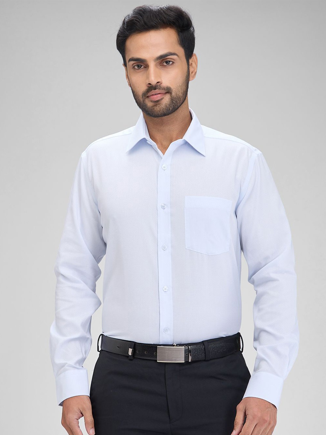 

Park Avenue Men Opaque Casual Shirt, White