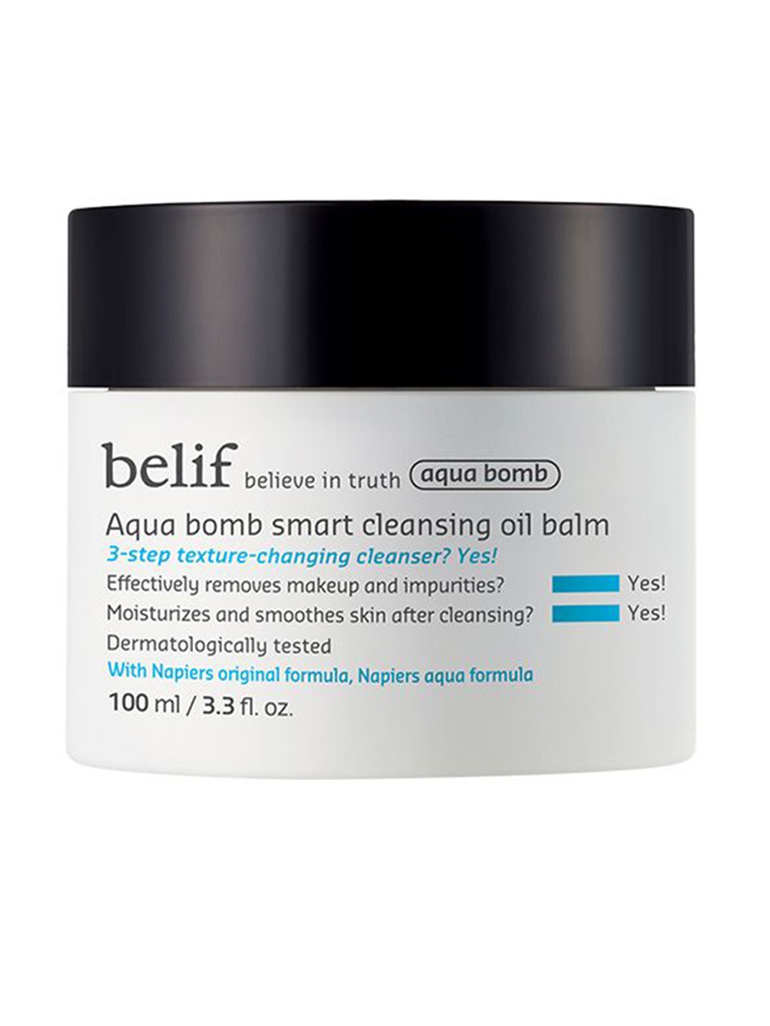 

belif Aqua Bomb Smart Cleansing Oil Balm with Lotus Flower & Mashmallow Root - 100 ml, White