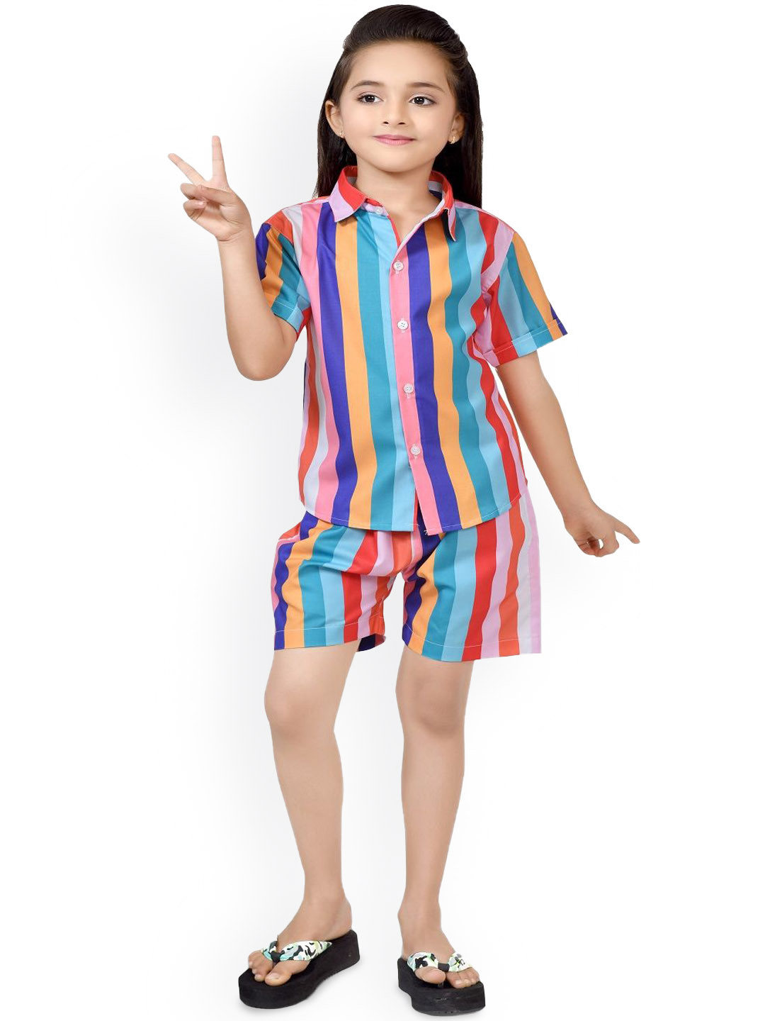 

BAESD Printed Pure Cotton Clothing Set, Blue