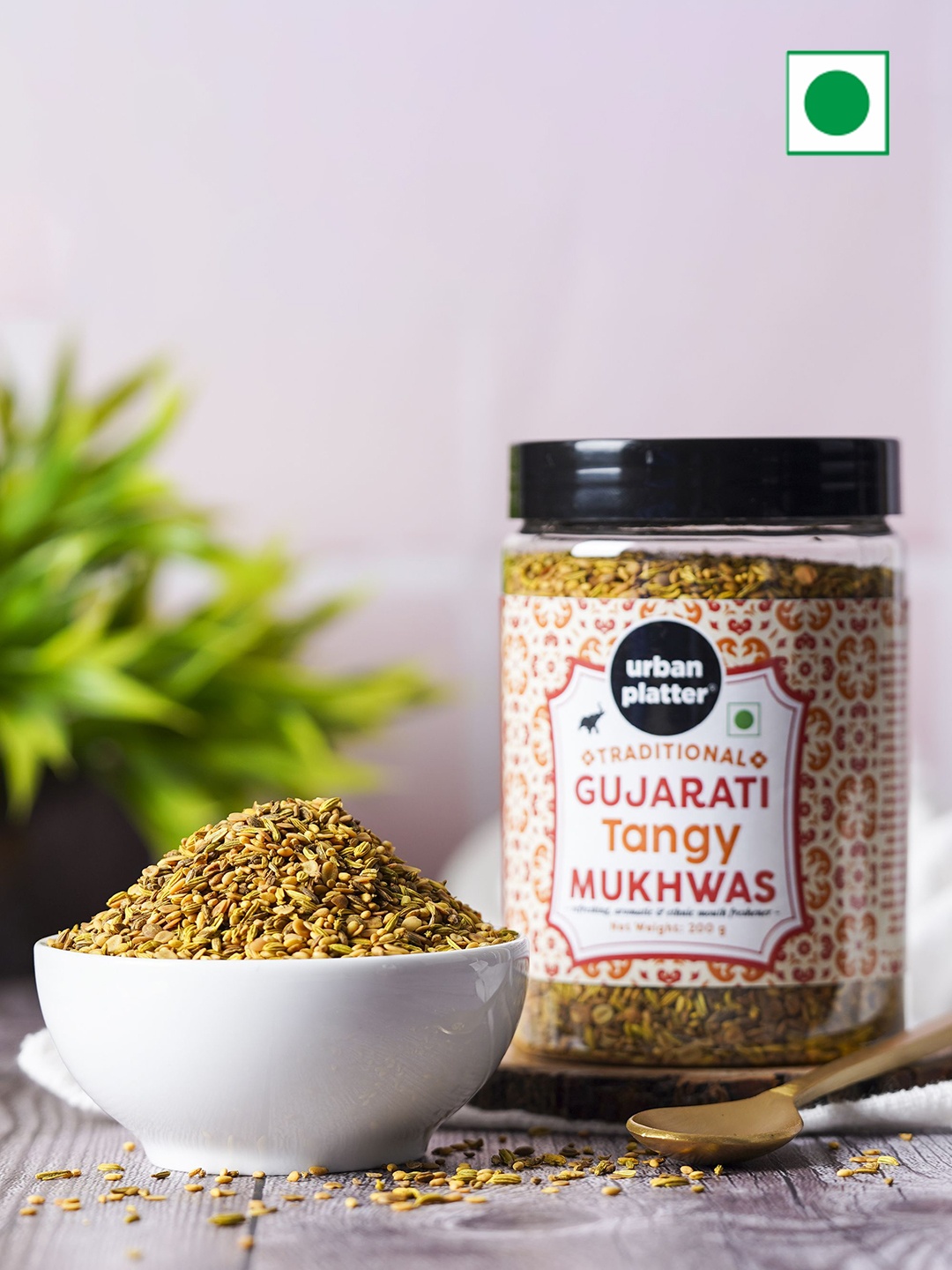 

URBAN PLATTER Traditional Gujarati Tangy Mukhwas-200 g, Assorted