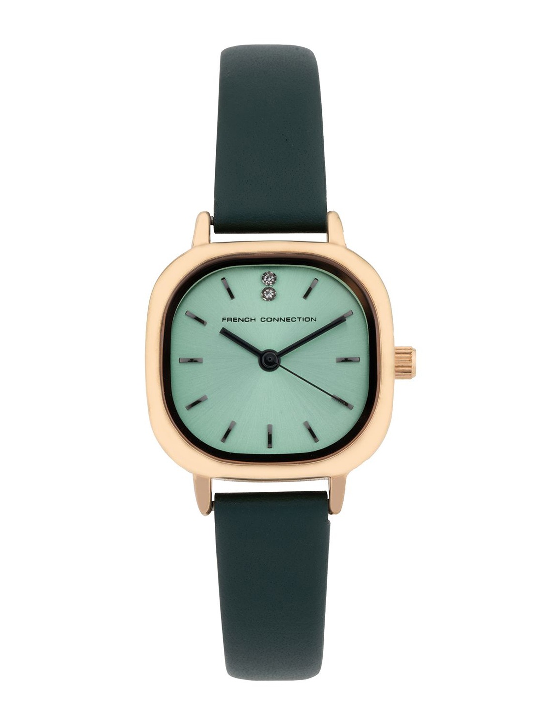 

French Connection Women Dial & Leather Straps Analogue Watch FCU3GRL, Green