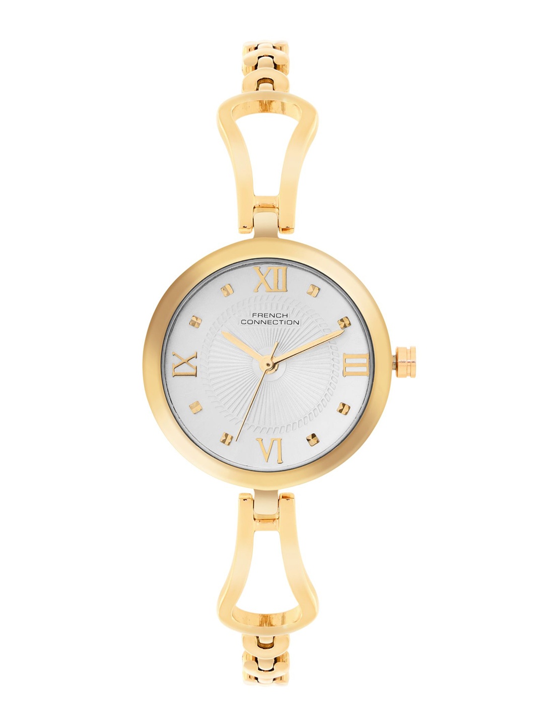 

French Connection Women Dial & Stainless Steel Analogue Watch FCN081GM, White