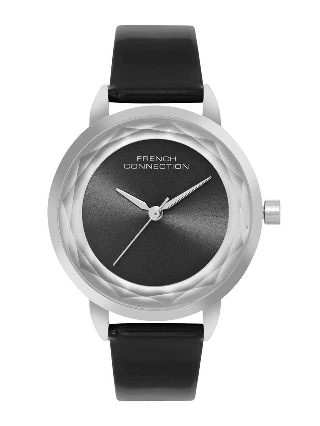 

French Connection Women Dial & Leather Straps Analogue Watch FCN077BL, Black