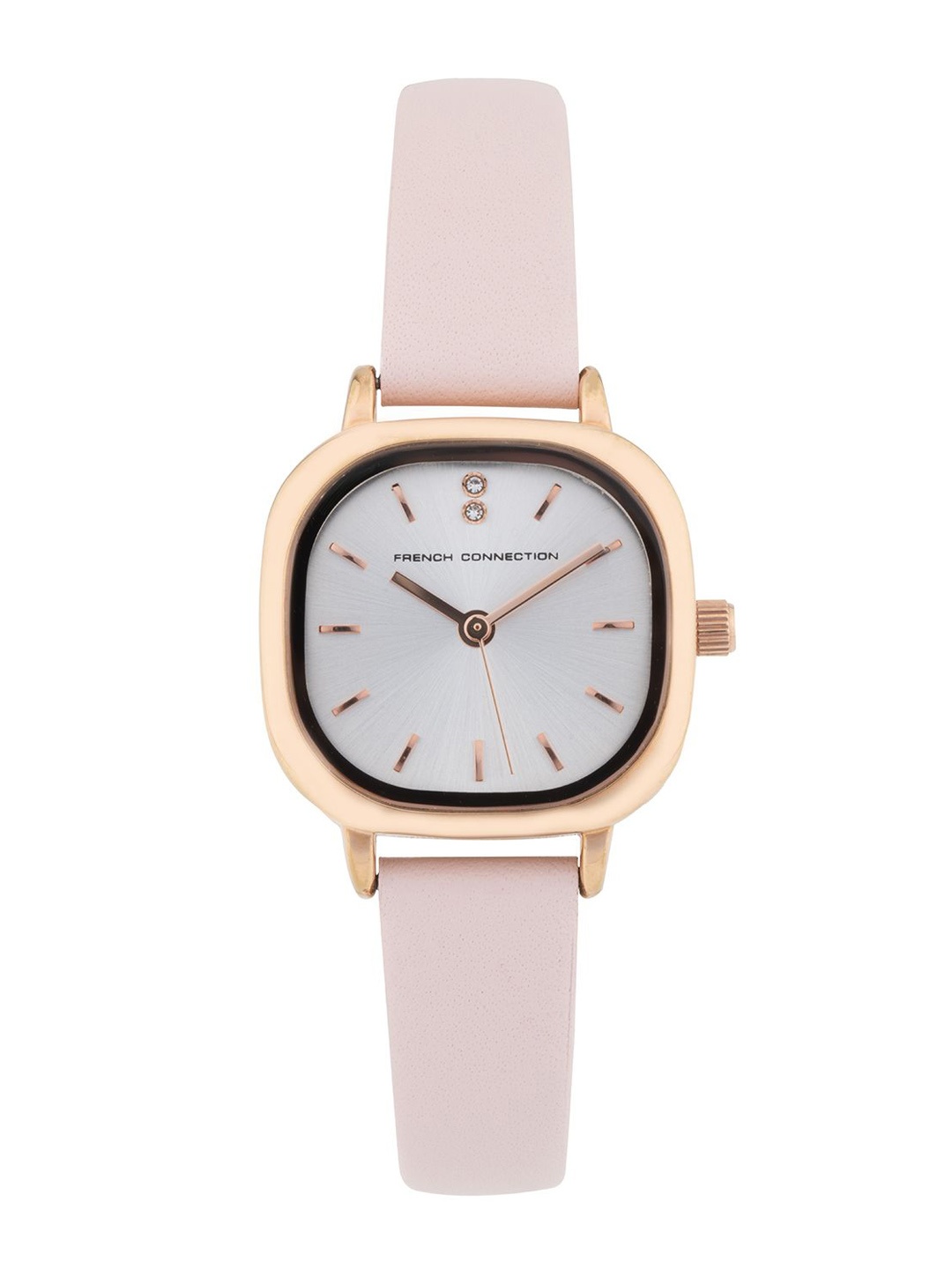 

French Connection Women Dial & Leather Straps Analogue Watch FCU3PL, Silver