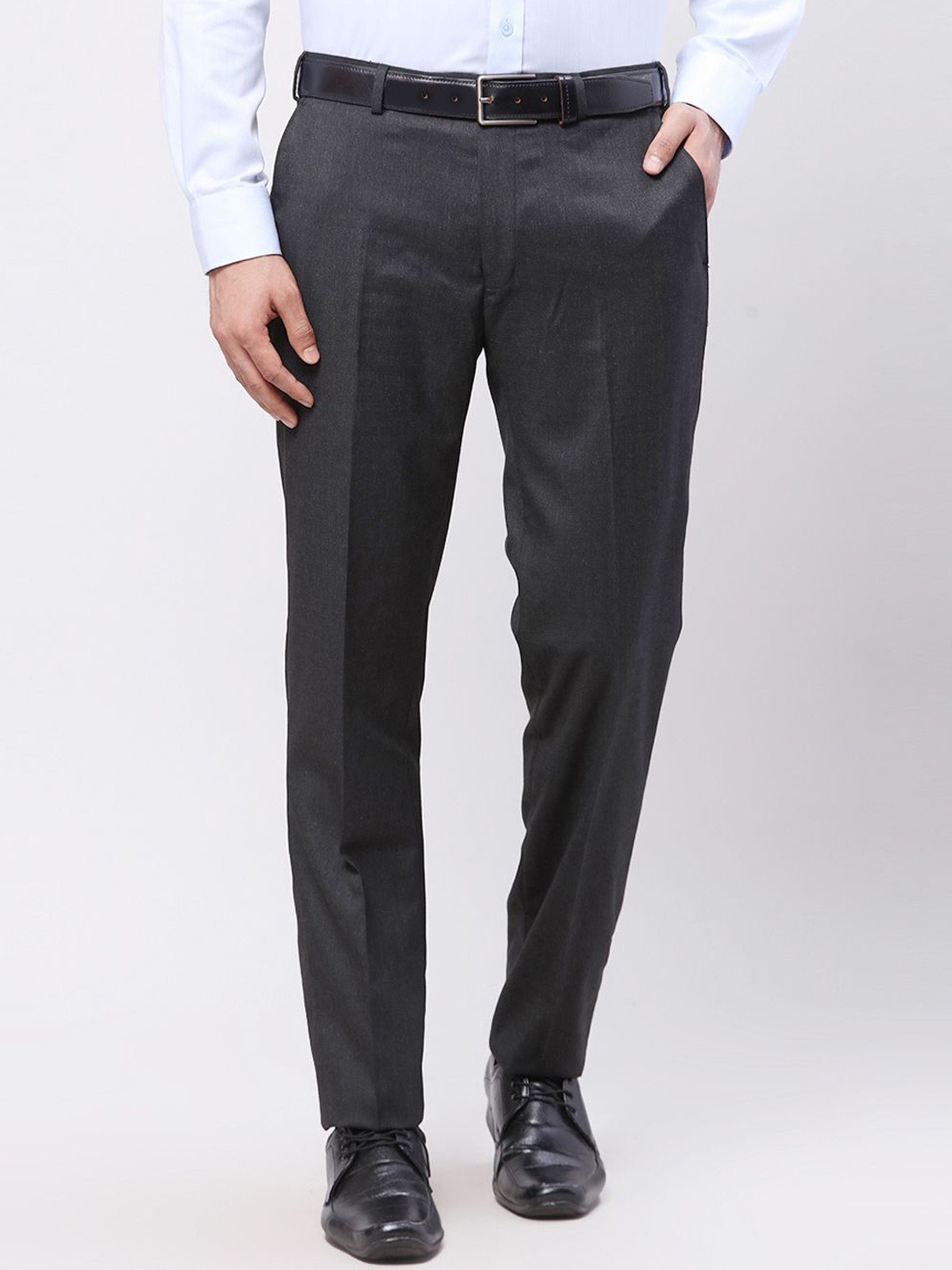 

Raymond Slim-Fit Formal Trousers, Grey