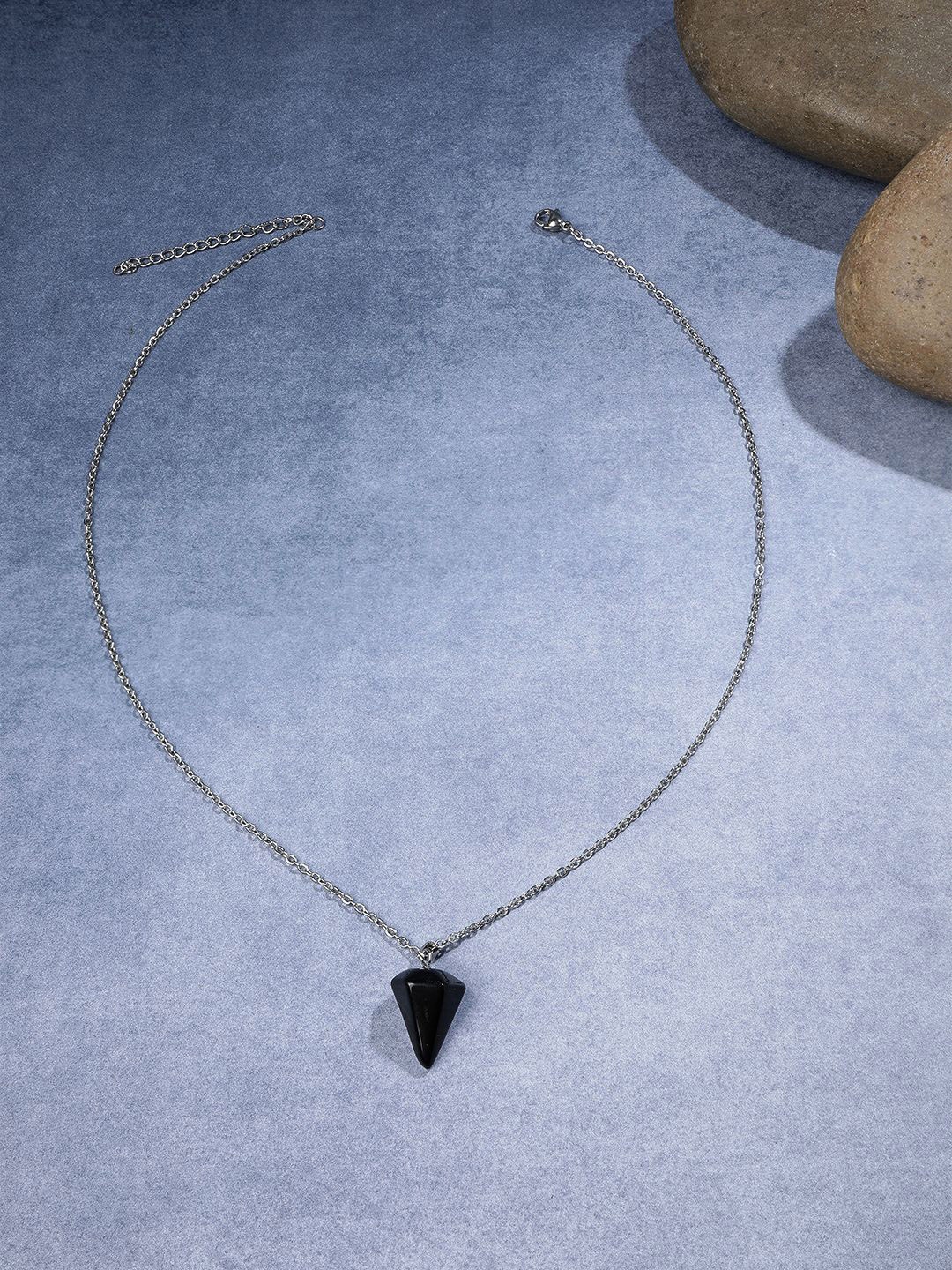 

EL REGALO Beaded Detail Chain, Silver