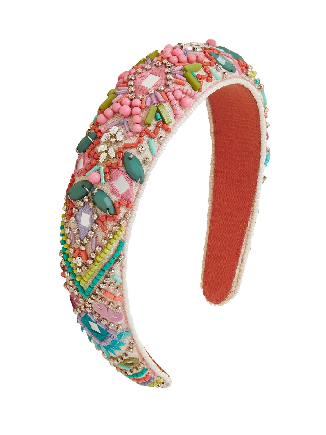 

Accessorize Women Fabric Hairband, Pink