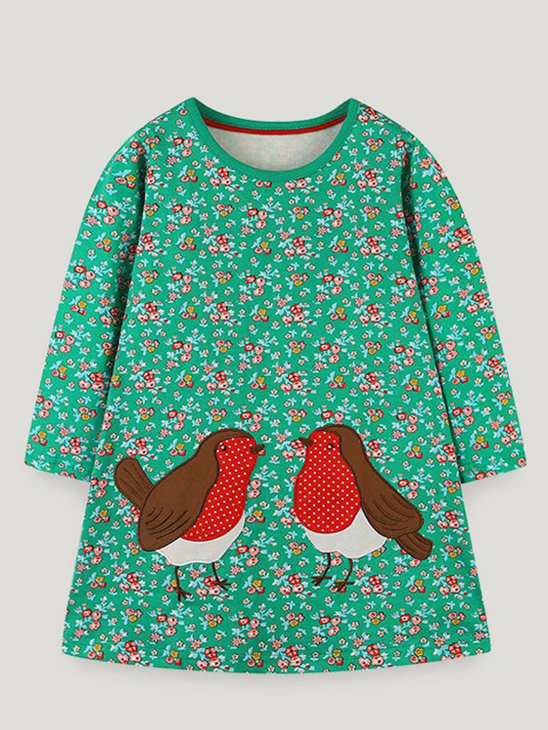 

StyleCast Girls Floral Print A-Line Dress, Green