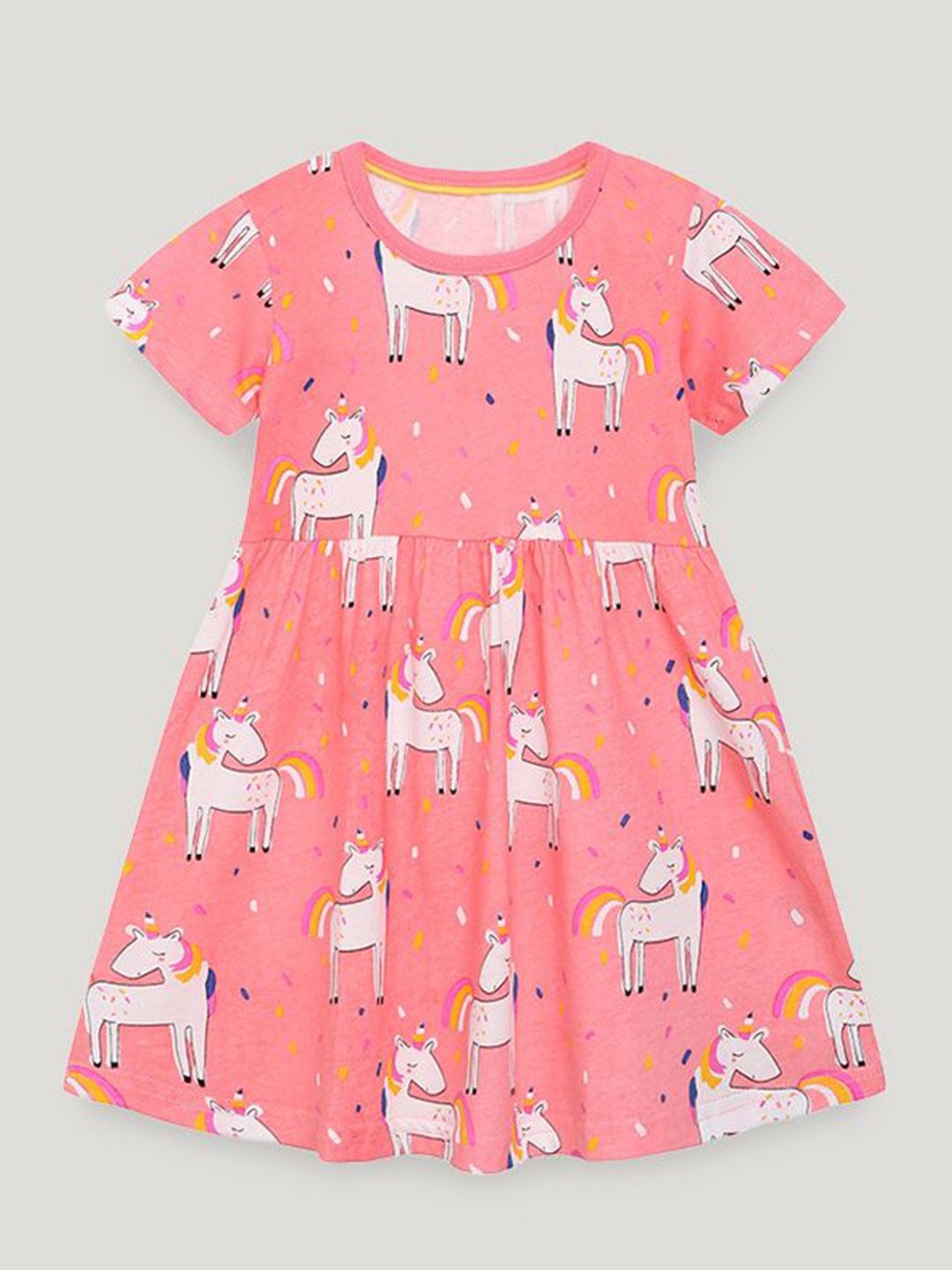 

StyleCast Printed A-Line Dress, Pink