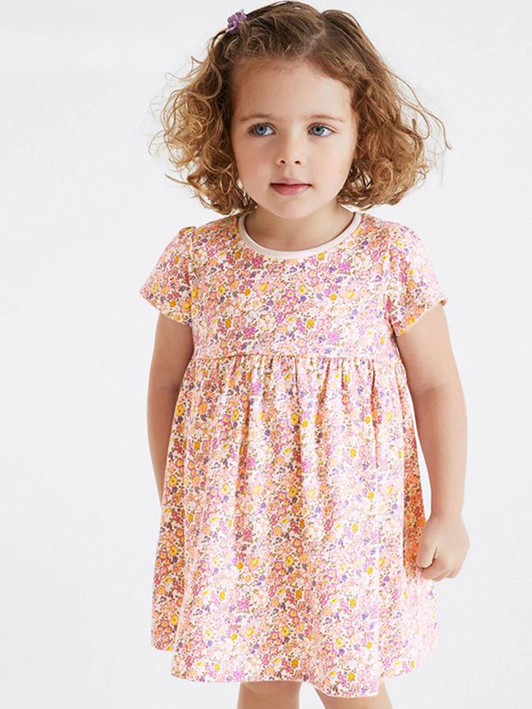 

StyleCast Girls Floral Print Cotton Fit & Flare Dress, Pink