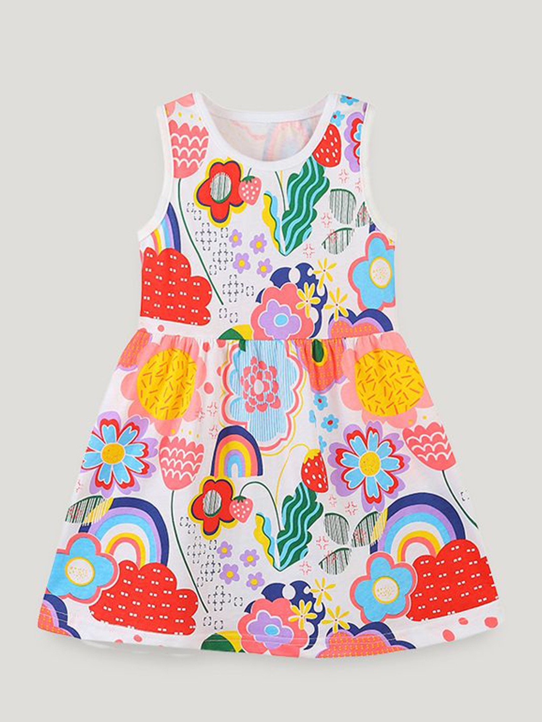 

StyleCast Print Sleeveless Fit & Flare Dress, Multi