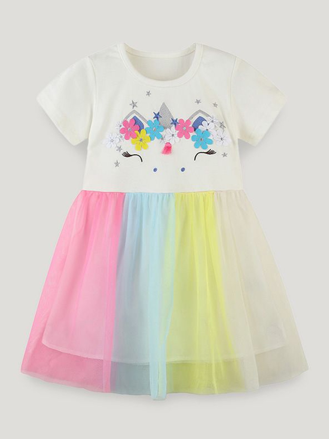

StyleCast Girls Fit & Flare Dress, White