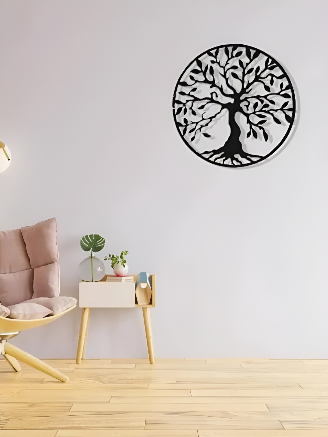 

Artrooms Tree of Life Metal Wall Art, Black