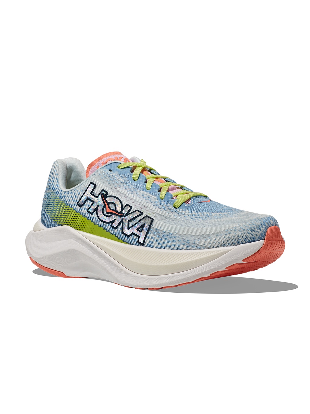 

HOKA Women Woven Design Mach X Running Shoes, Blue