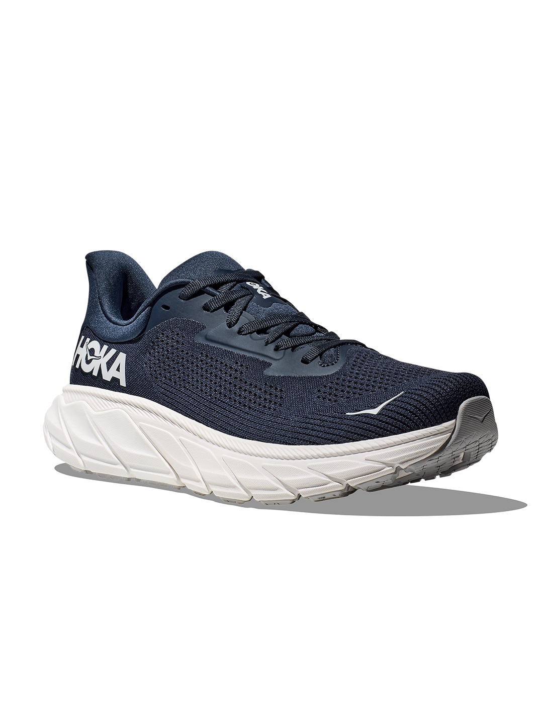 

HOKA Men Woven Design Arahi 7 Running Shoes, Navy blue