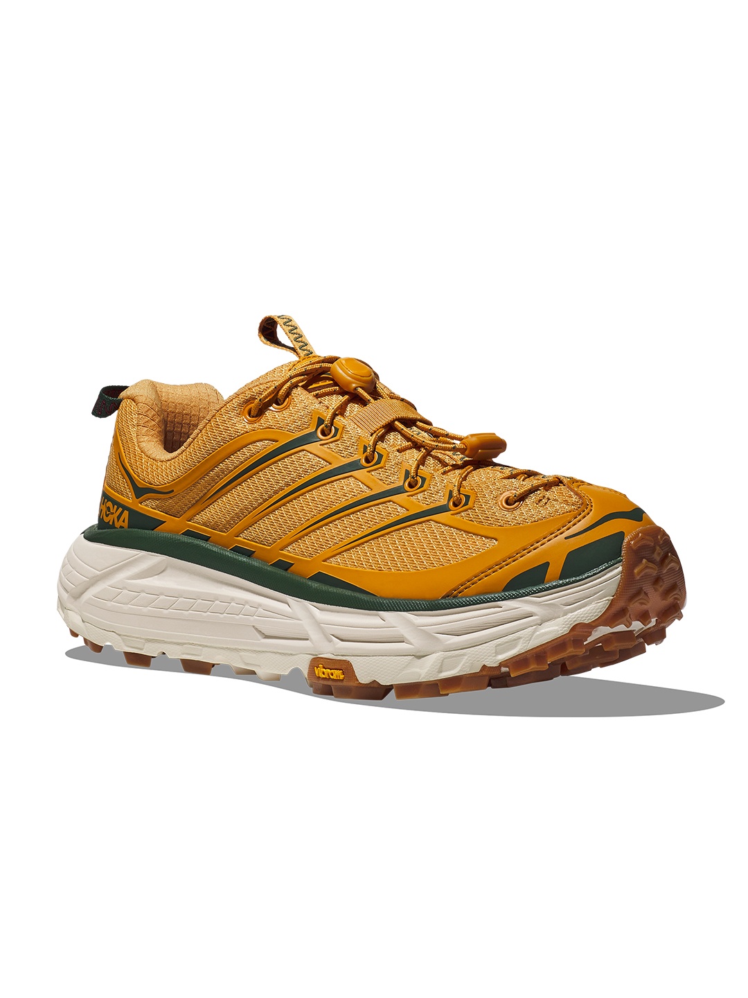 

HOKA Unisex Woven Design Mafate Three2 Running Shoes, Mustard