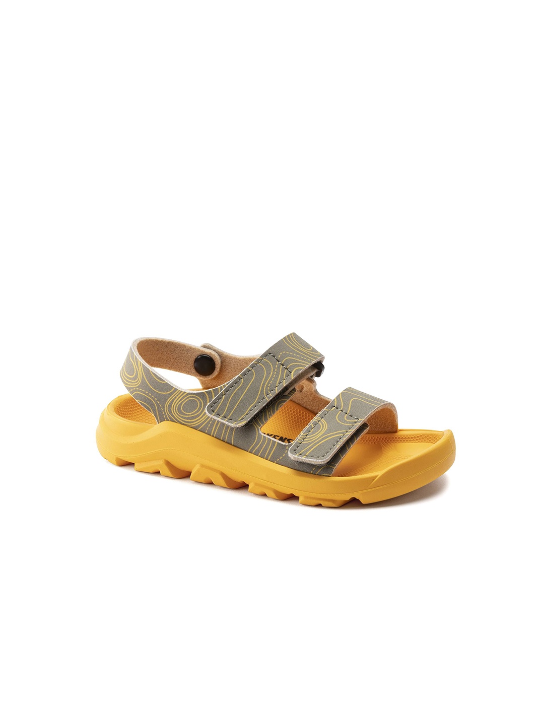 

Birkenstock Mogami HL Kids Printed Narrow Width Comfort Sandals, Beige