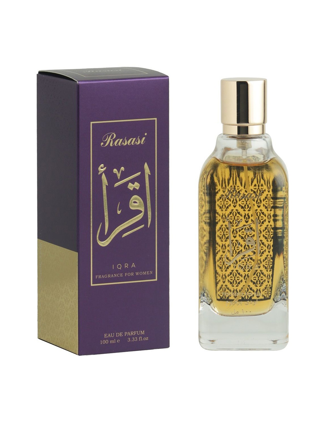 

Rasasi Women Iqra Long Lasting Eau De Parfum-100ml, Multi