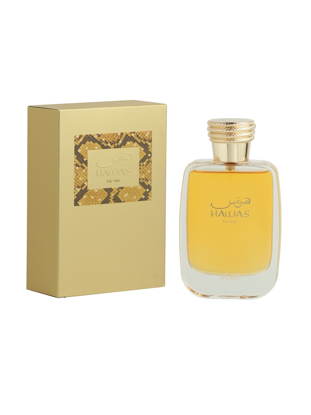 

Rasasi Women Hawas Long Lasting Eau De Parfum-100ml, Yellow