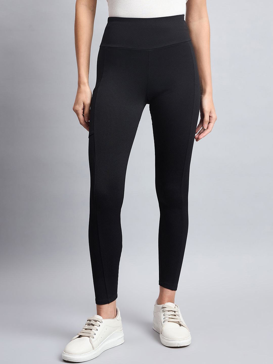 

98 Degree North Ankle Length Leggings, Black