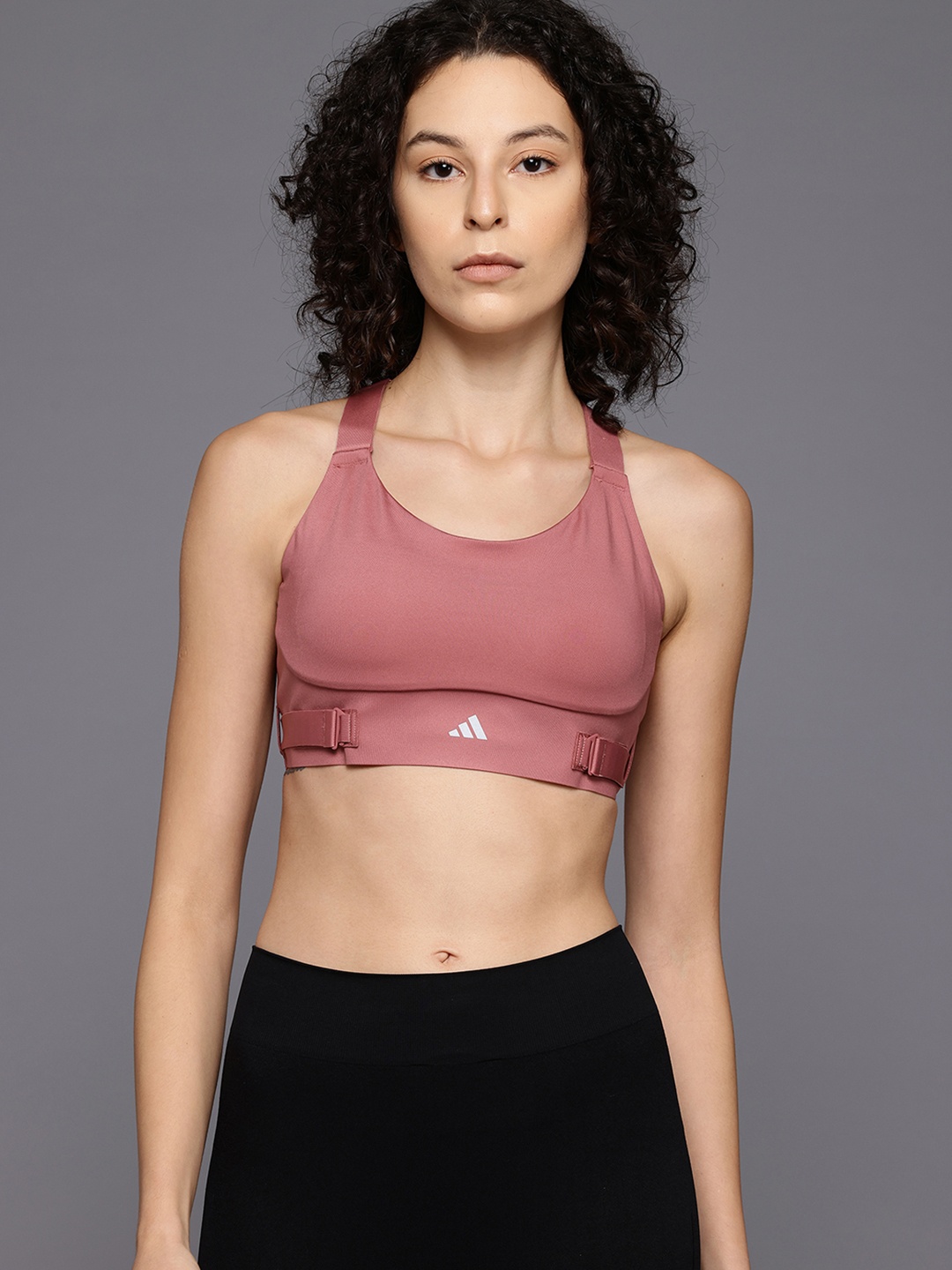 

ADIDAS Fastimpact Luxe Run High-Support Bra, Mauve