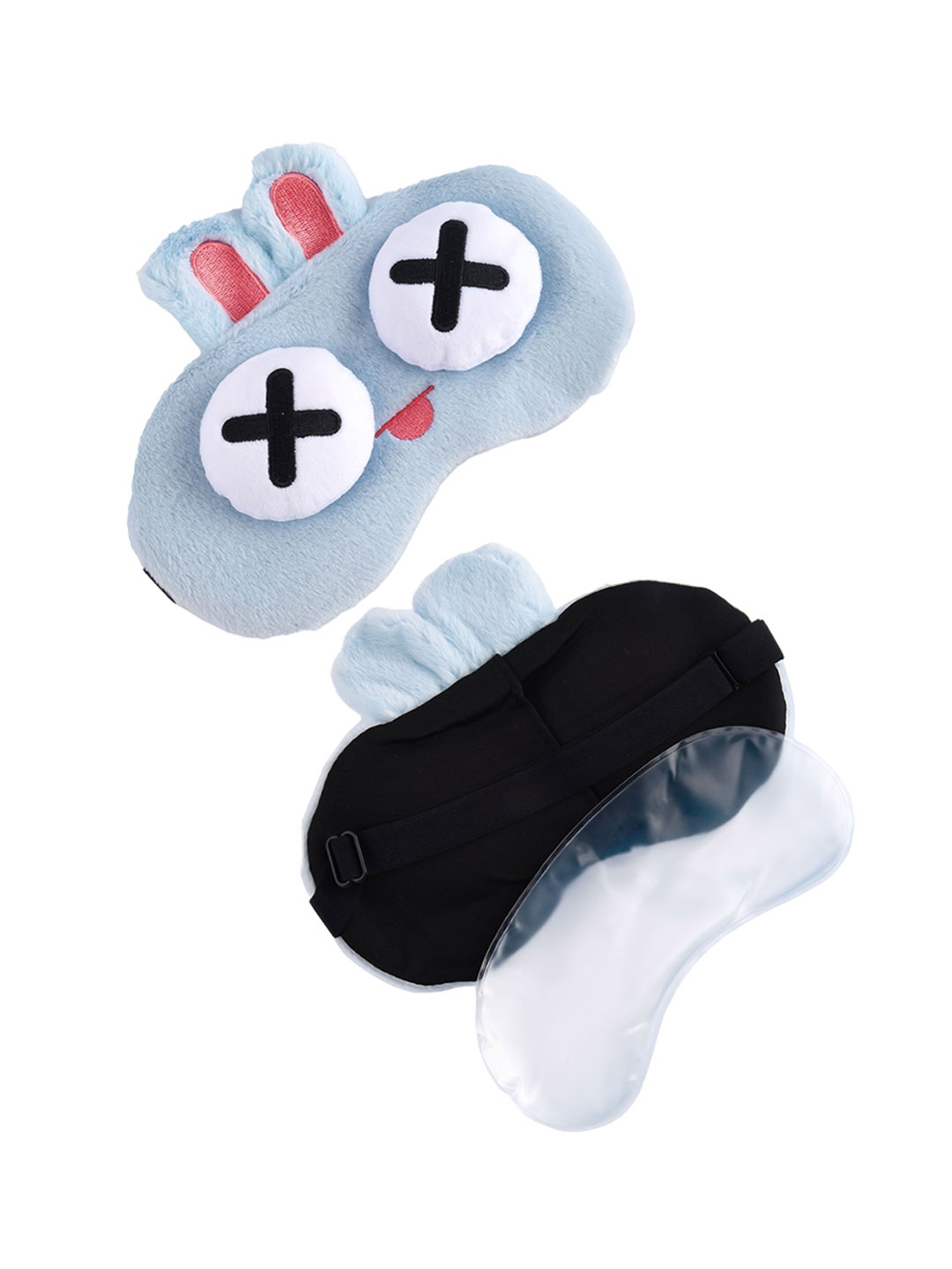 

COMICSENSE Unisex Printed Rabbit Style Adjustable Eyemask, Blue