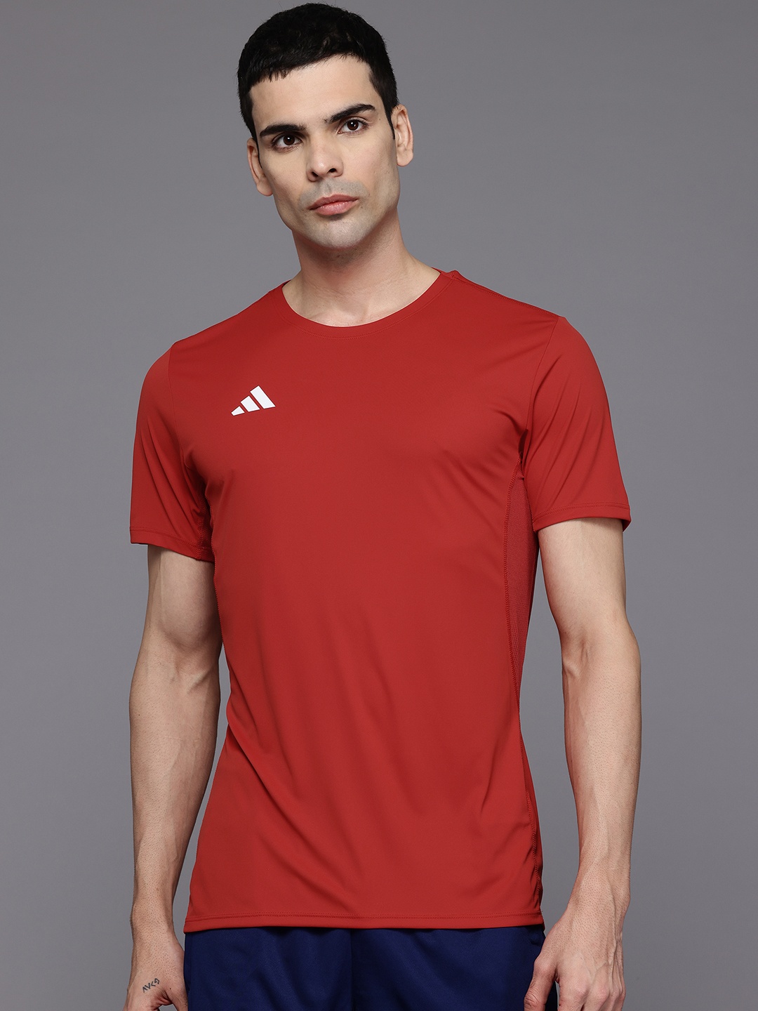 

ADIDAS Adizero Essentials Running T-shirt, Red