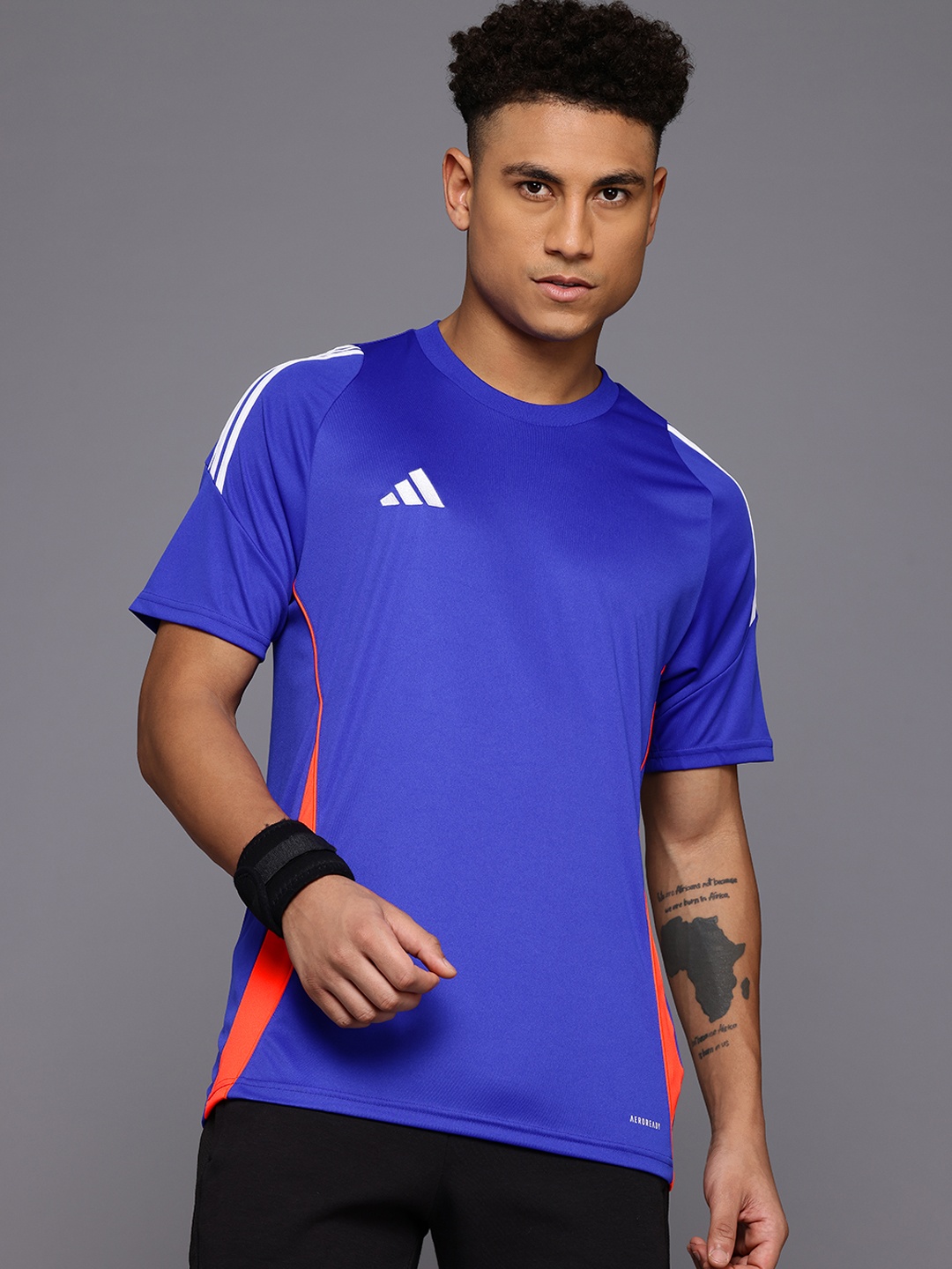 

ADIDAS Aeroready TIRO 24 Football Jersey, Blue