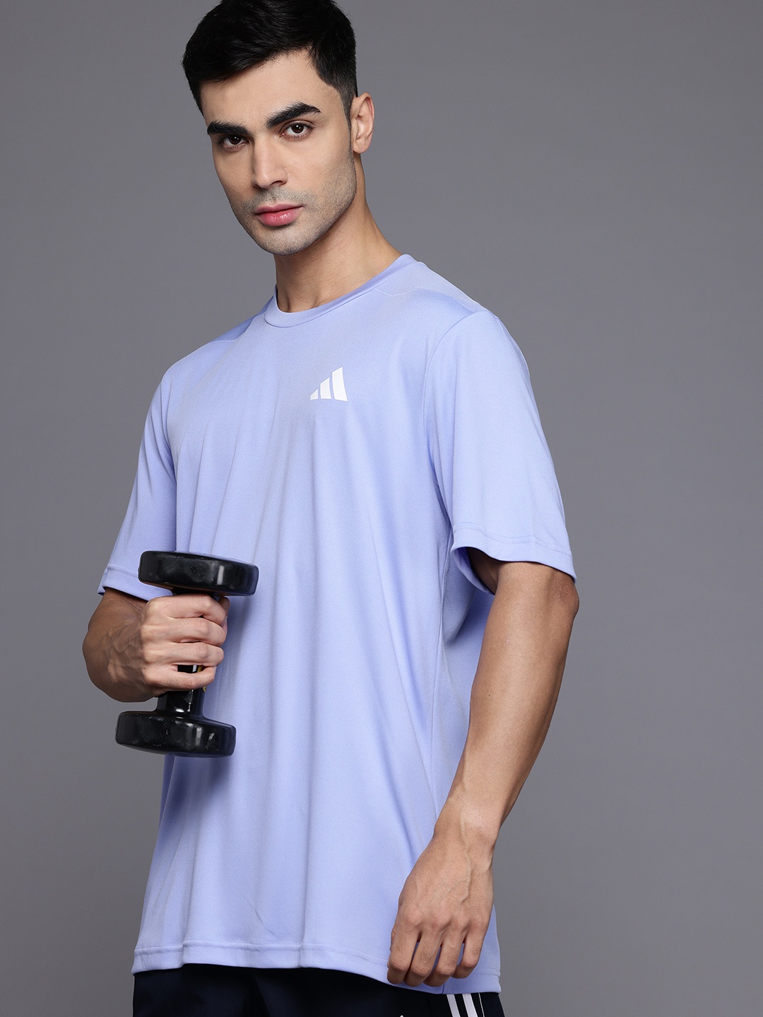 

ADIDAS Printed Detail T-Shirt, Blue