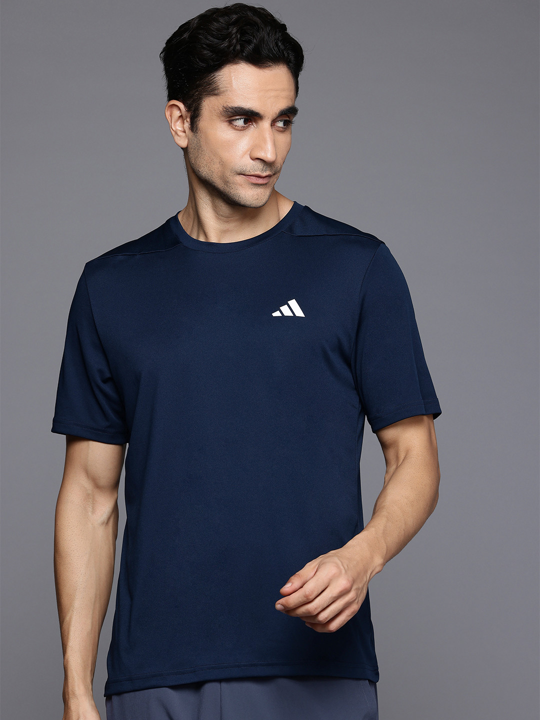 

ADIDAS Printed Training T-shirt, Navy blue