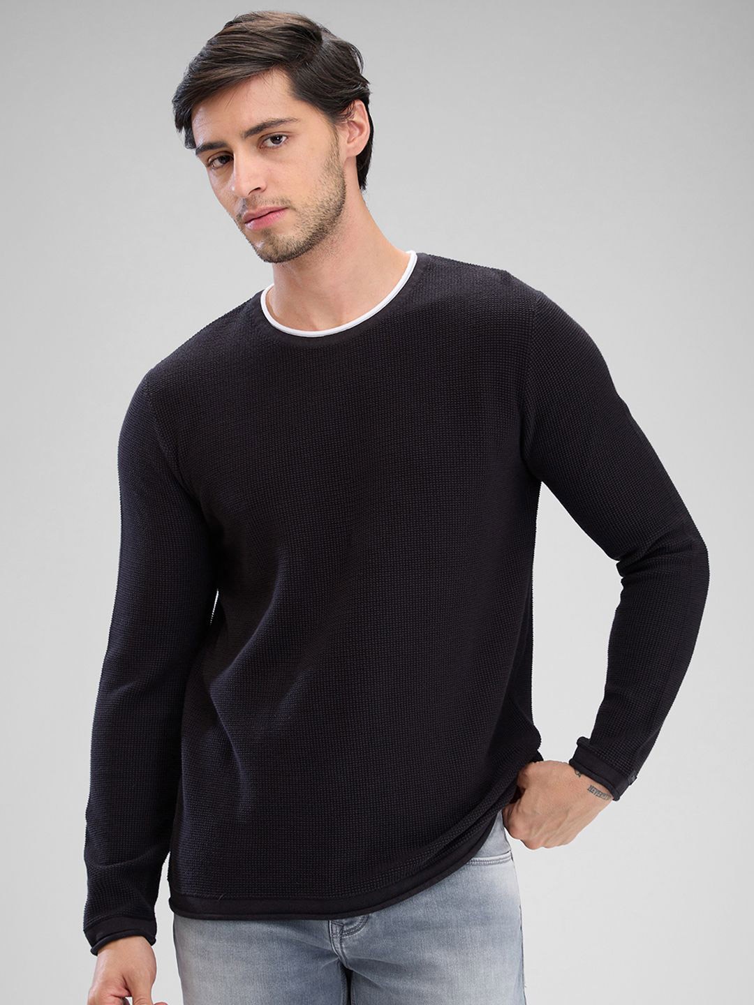 

SPYKAR Men Pullover, Black