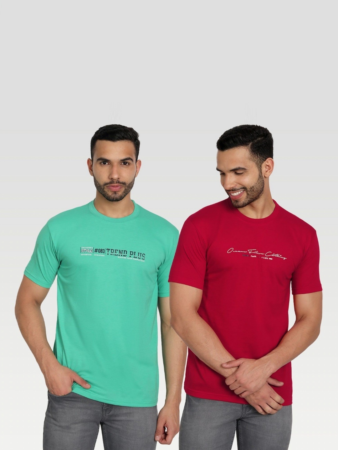 ZEFFIT Men Typography 2 T-shirt, Multi