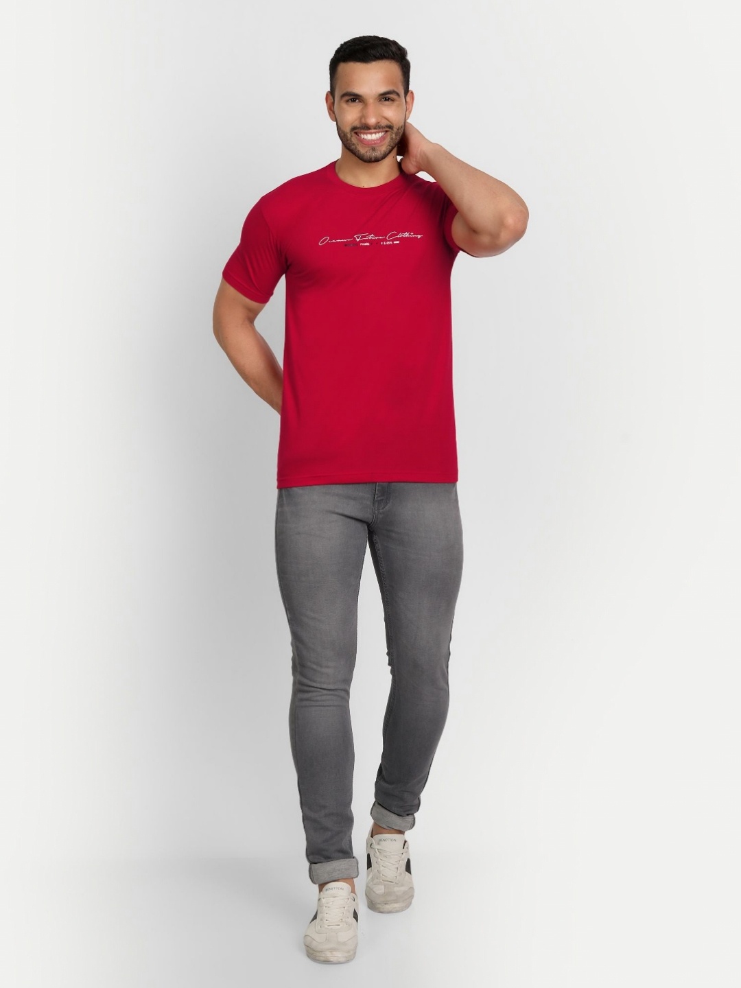 

ZEFFIT Men Typography 2 Printed T-shirt, Multi