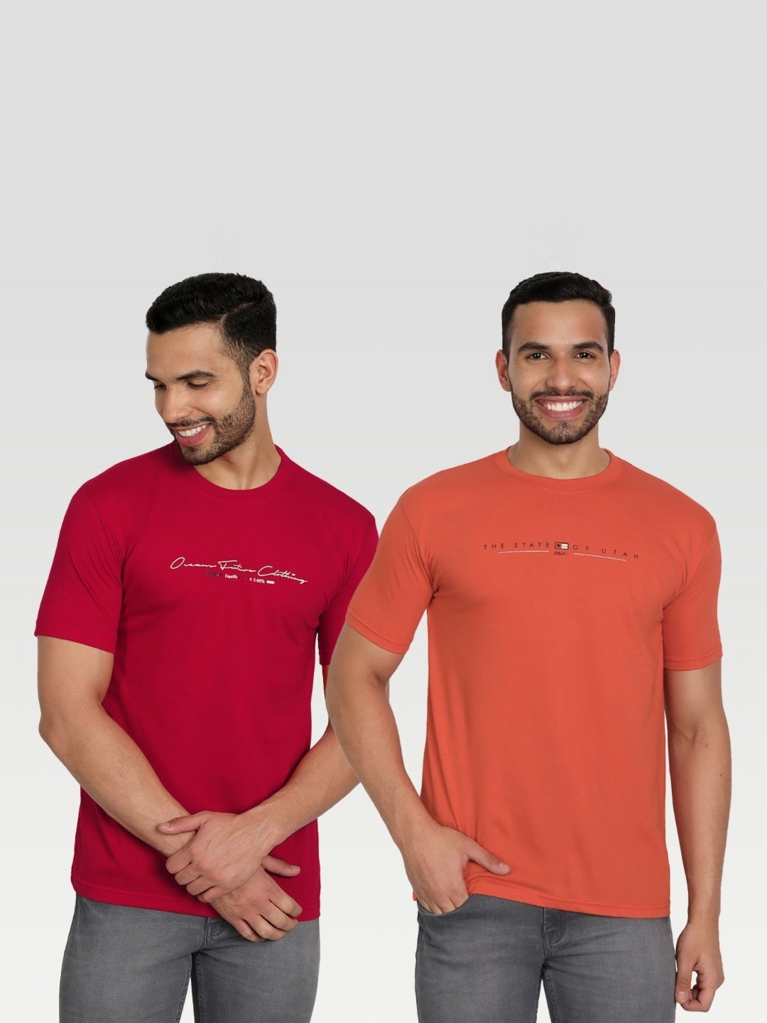 

ZEFFIT Men Typography 2 Pockets T-shirt, Multi