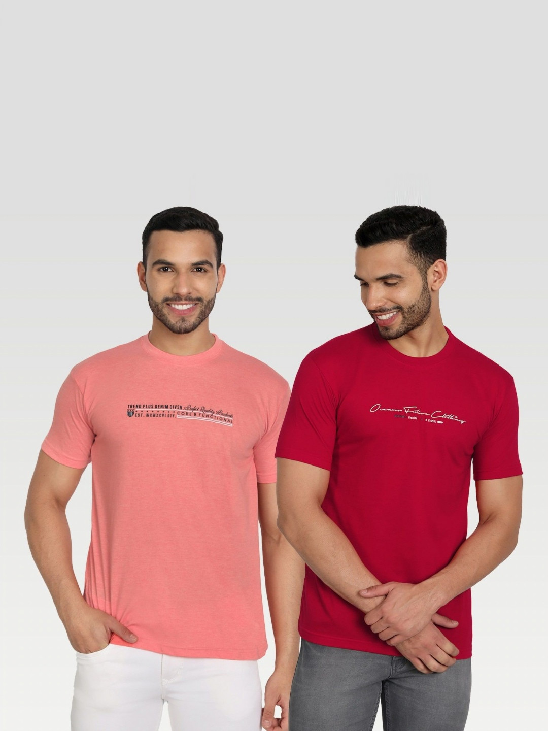 

ZEFFIT Men Typography 2 T-shirt, Multi