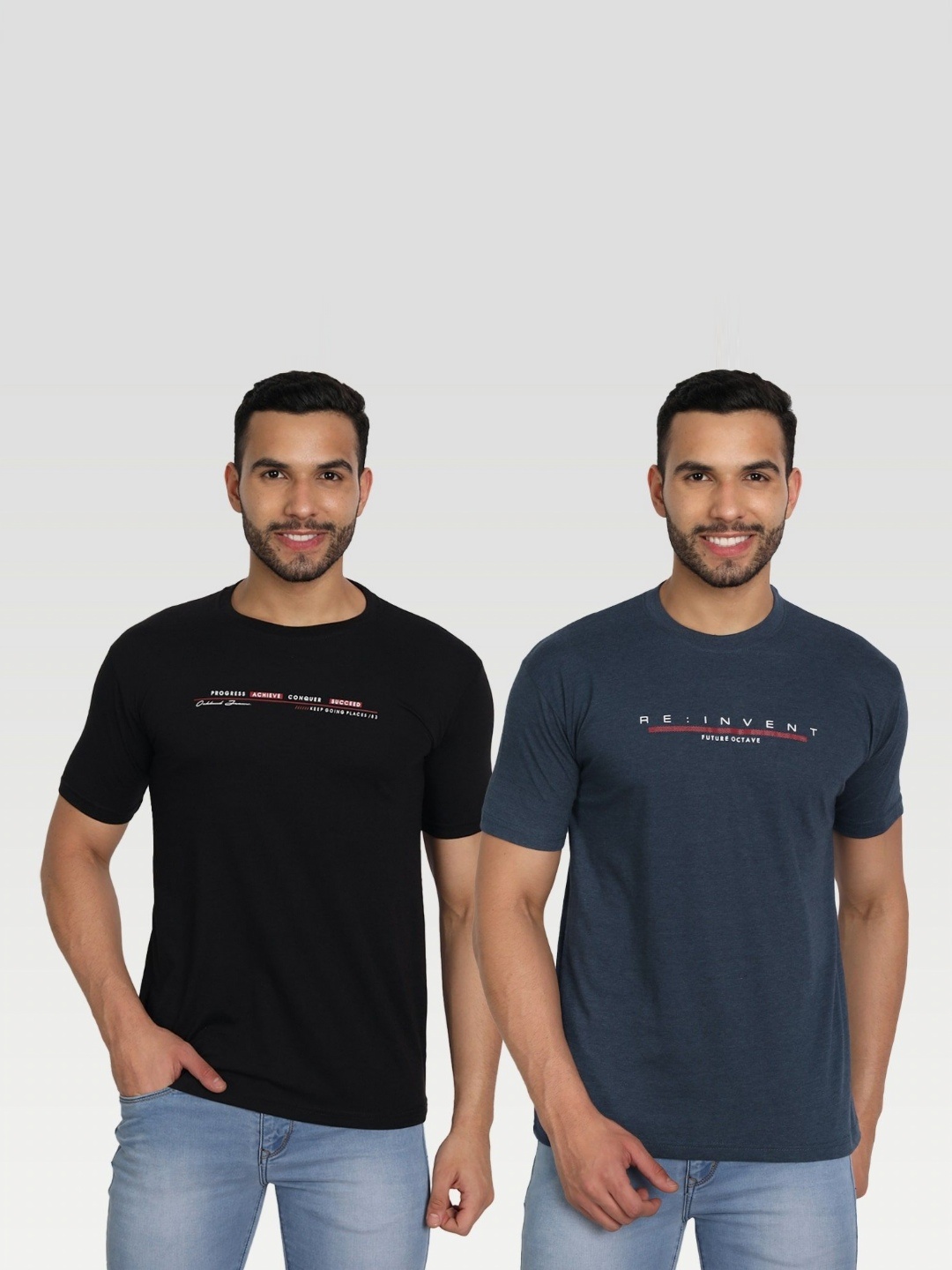 

ZEFFIT Men Typography 2 T-shirt, Multi