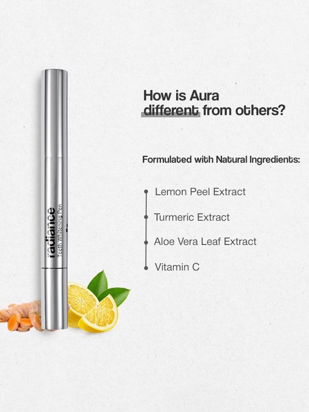 

SALT Radiance Teeth Whitening Pen - 2.5ml, White