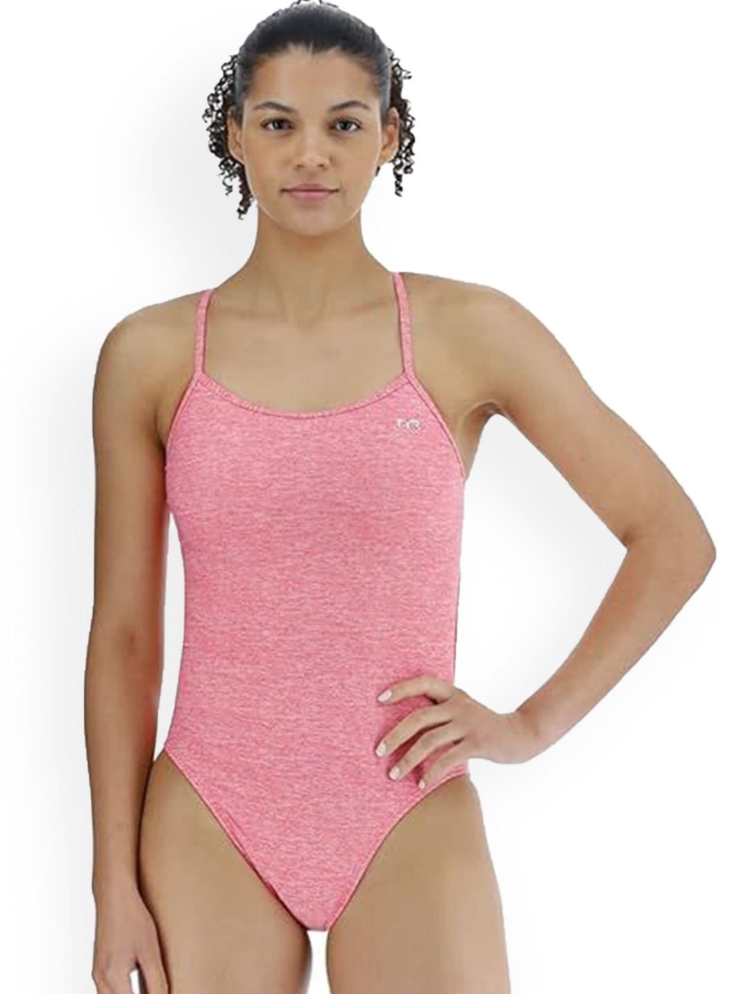 

TYR Durafast Elite Lapped Trinityfit Polyester Womens Swimsuit (Pink)