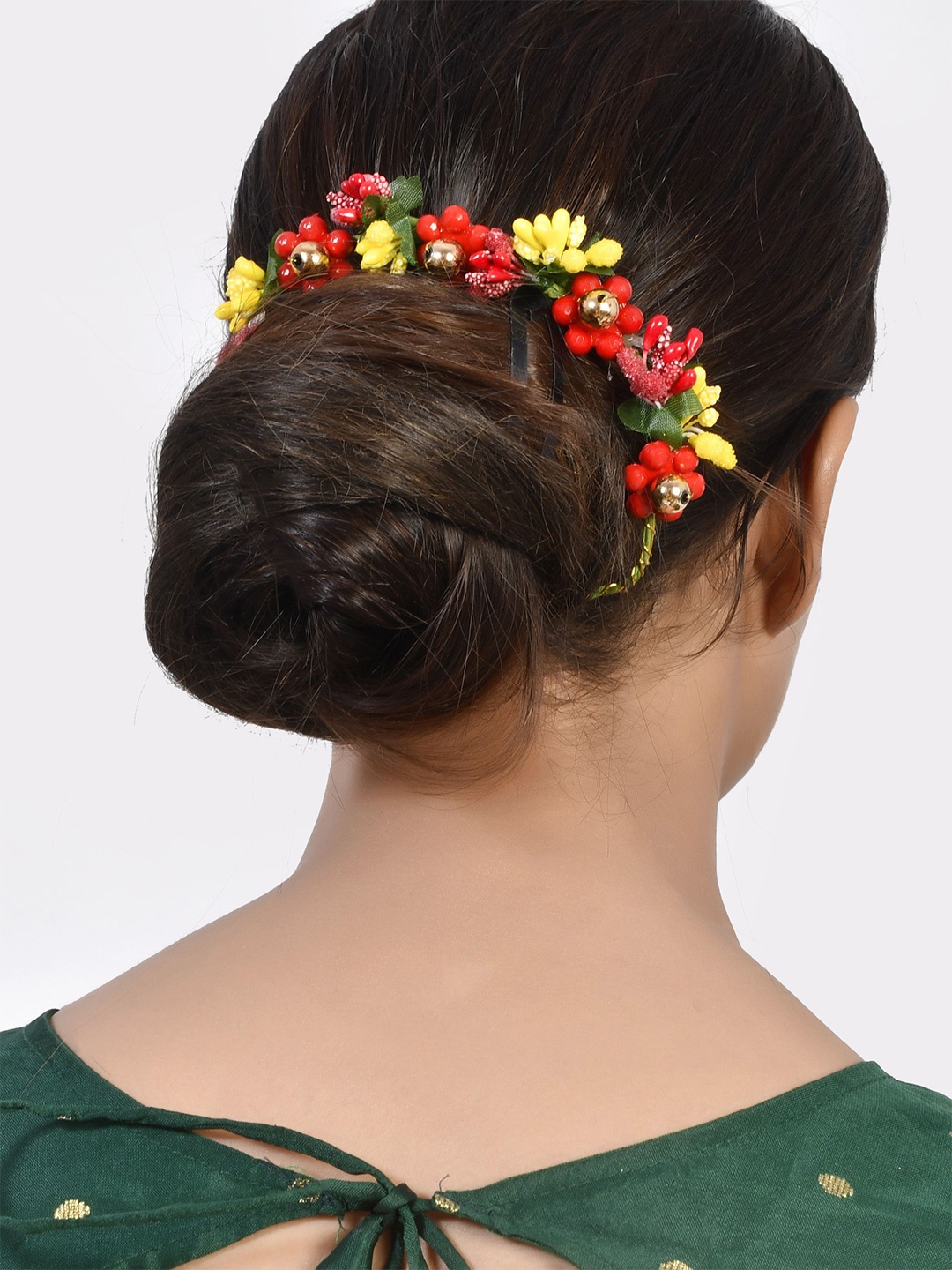 

Silvermerc Designs Women Spiral Tiara, Red