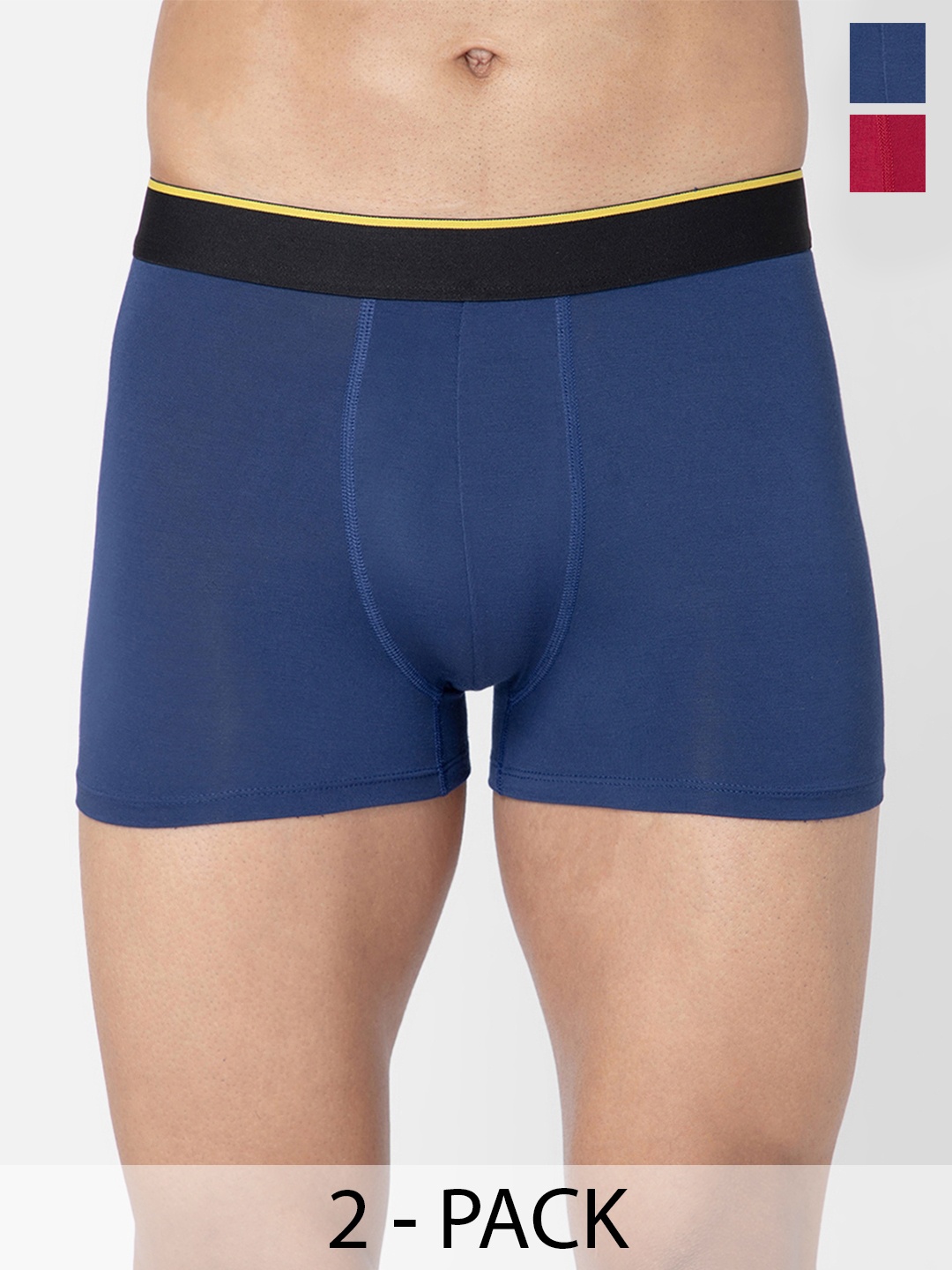 

bummer Pack Of 2 Breathability Trunks- TRGALGE02L, Blue
