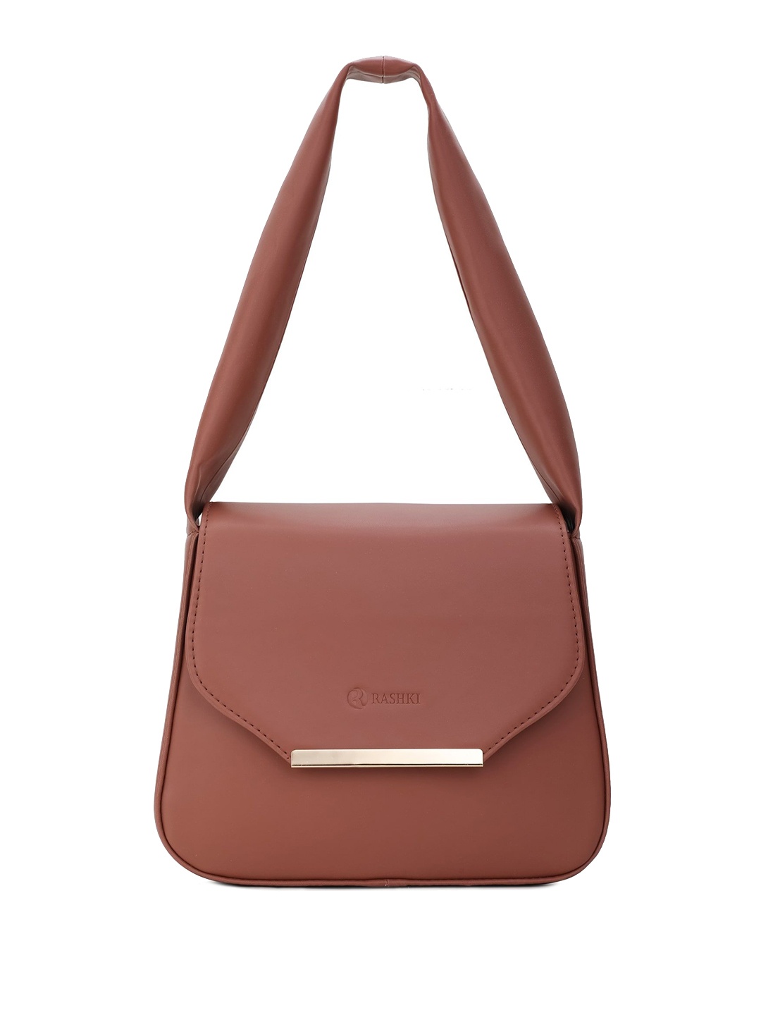 

Isra Handheld Structured Sling Bag, Brown