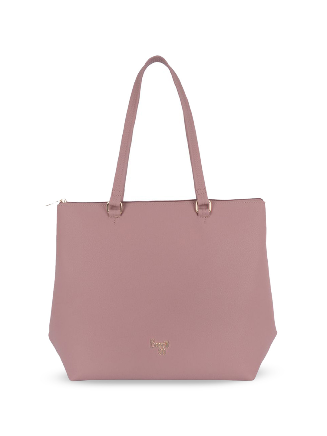 

Baggit Women's Textured PU Structured Shoulder Bag with Quilted, Pink