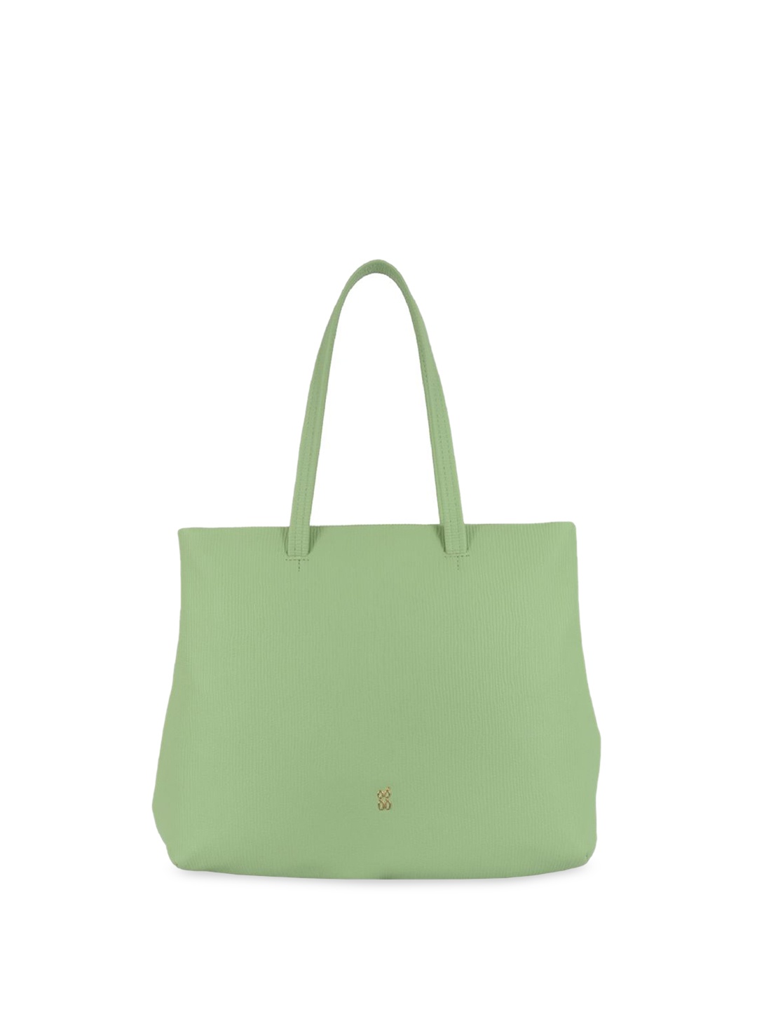 

Baggit Women Solid Structured Tote Bag, Green