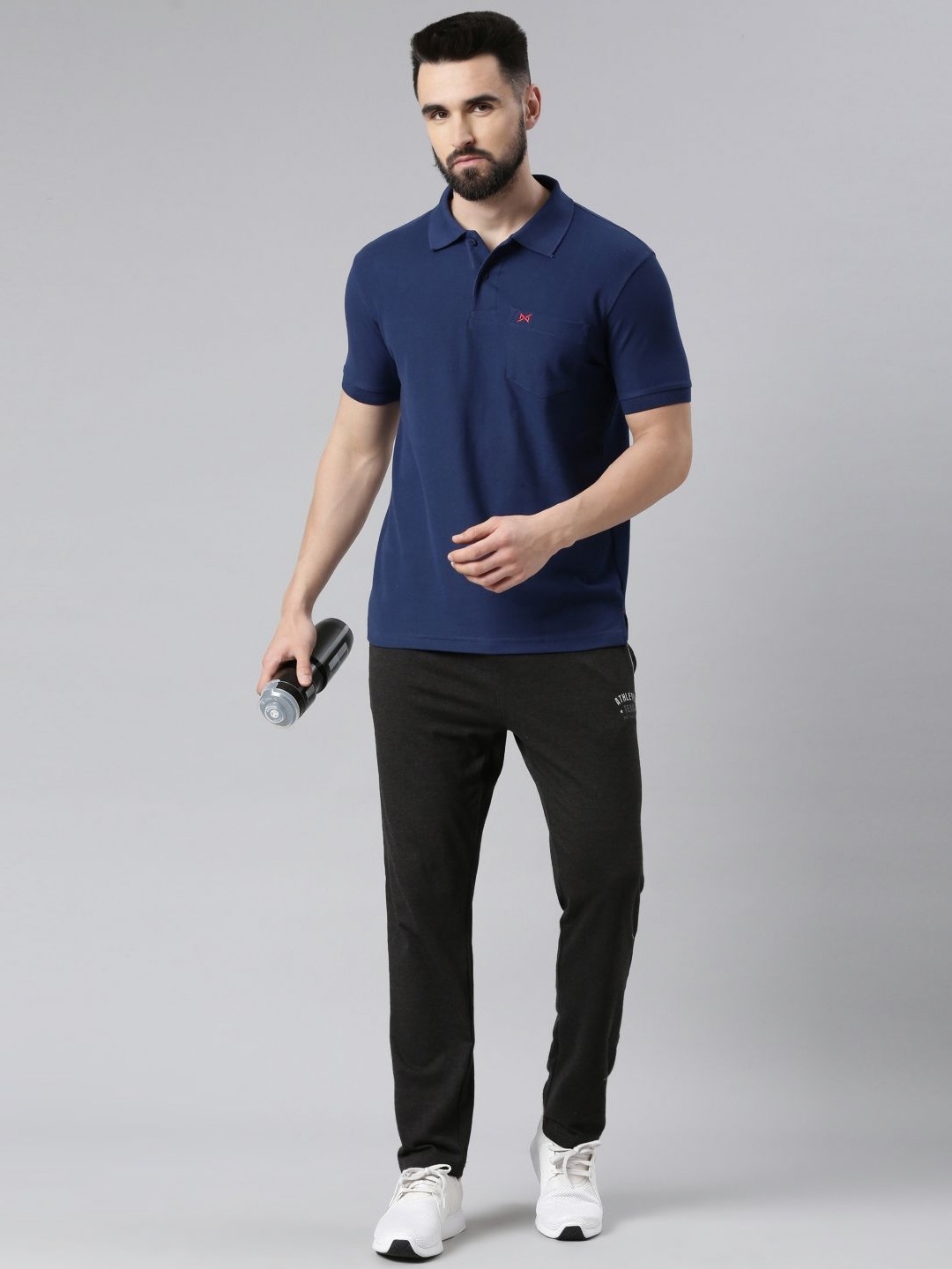 

Force NXT Men 2 Polo Collar Pockets T-shirt, Multi