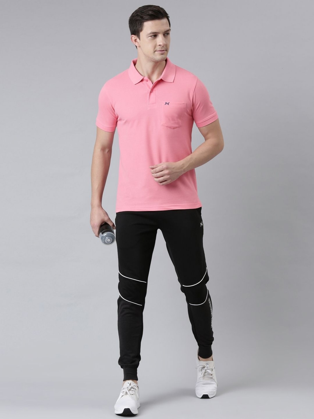 

Force NXT Men 2 Polo Collar Pockets T-shirt, Multi