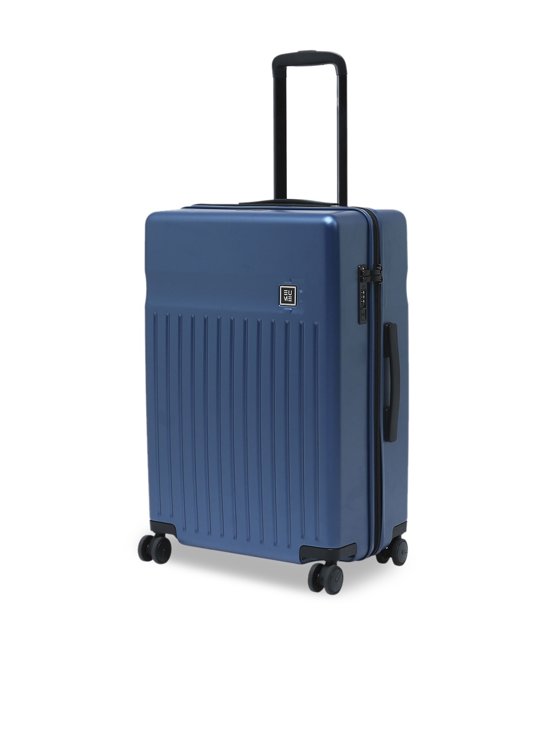 

EUME Hard Sided Trolley Suitcase, Blue