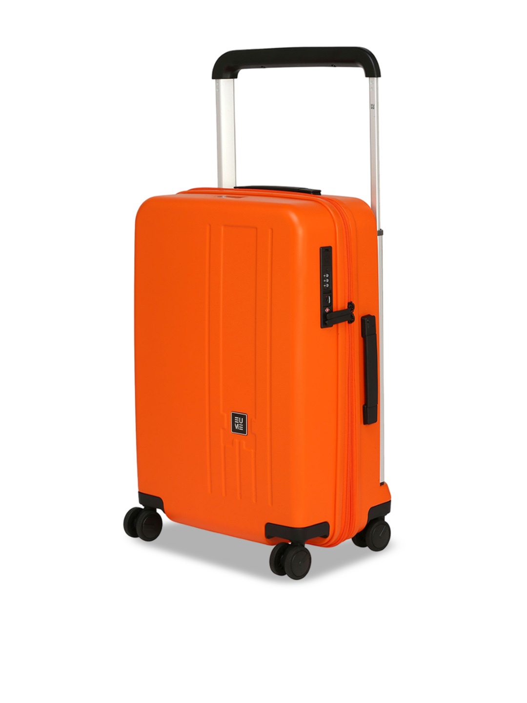 

EUME Adults Hard Sided Trolley Suitcase, Orange