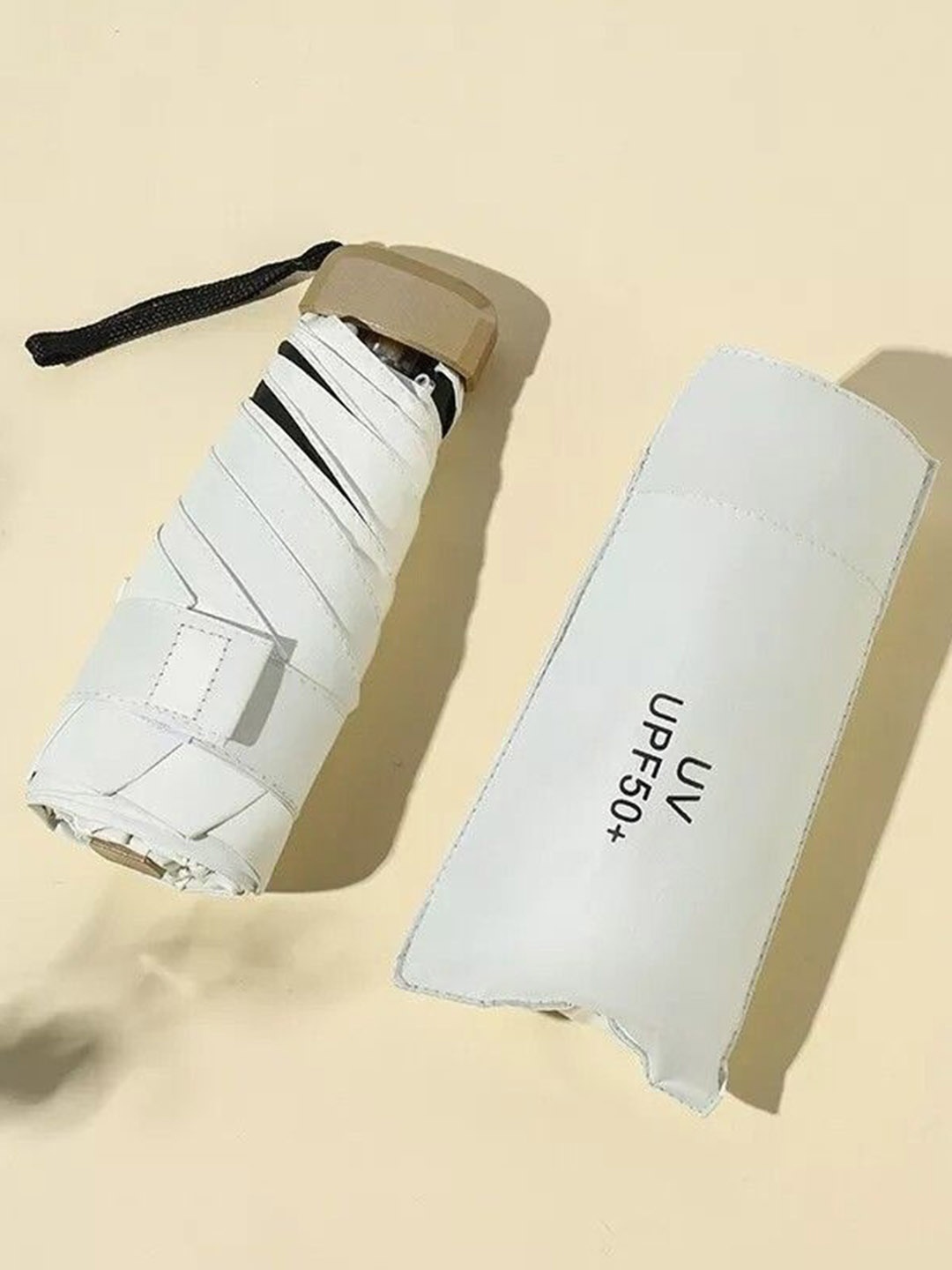 

Sasimo Manual 3 Fold Umbrellas, Beige