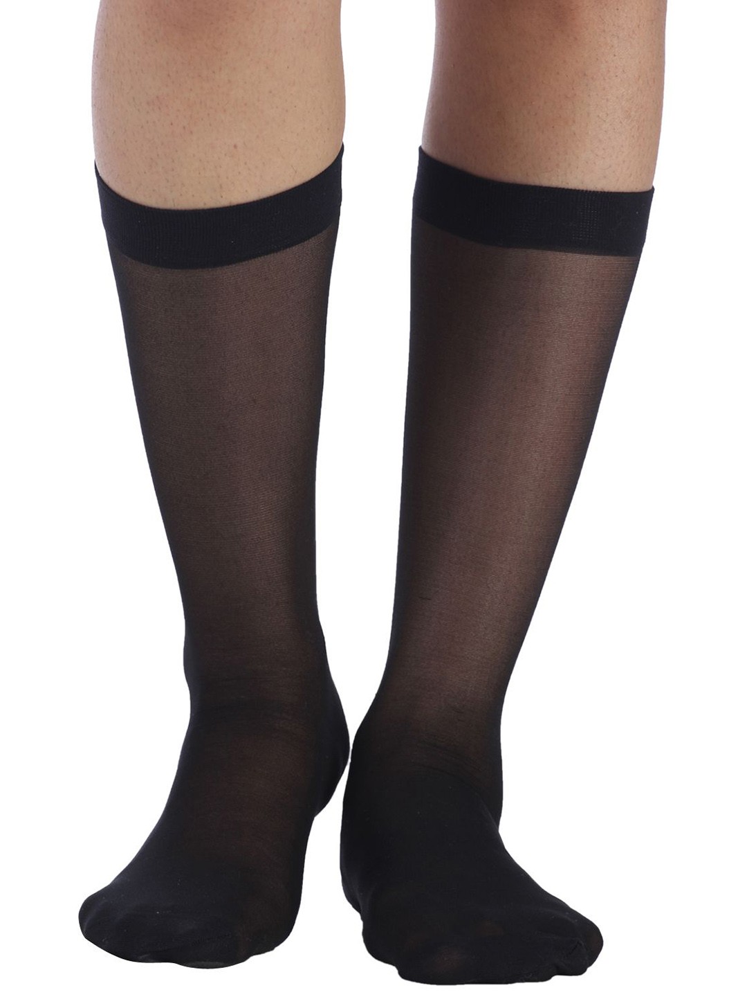 

JMT Wear Women Calf-Length Socks, Black