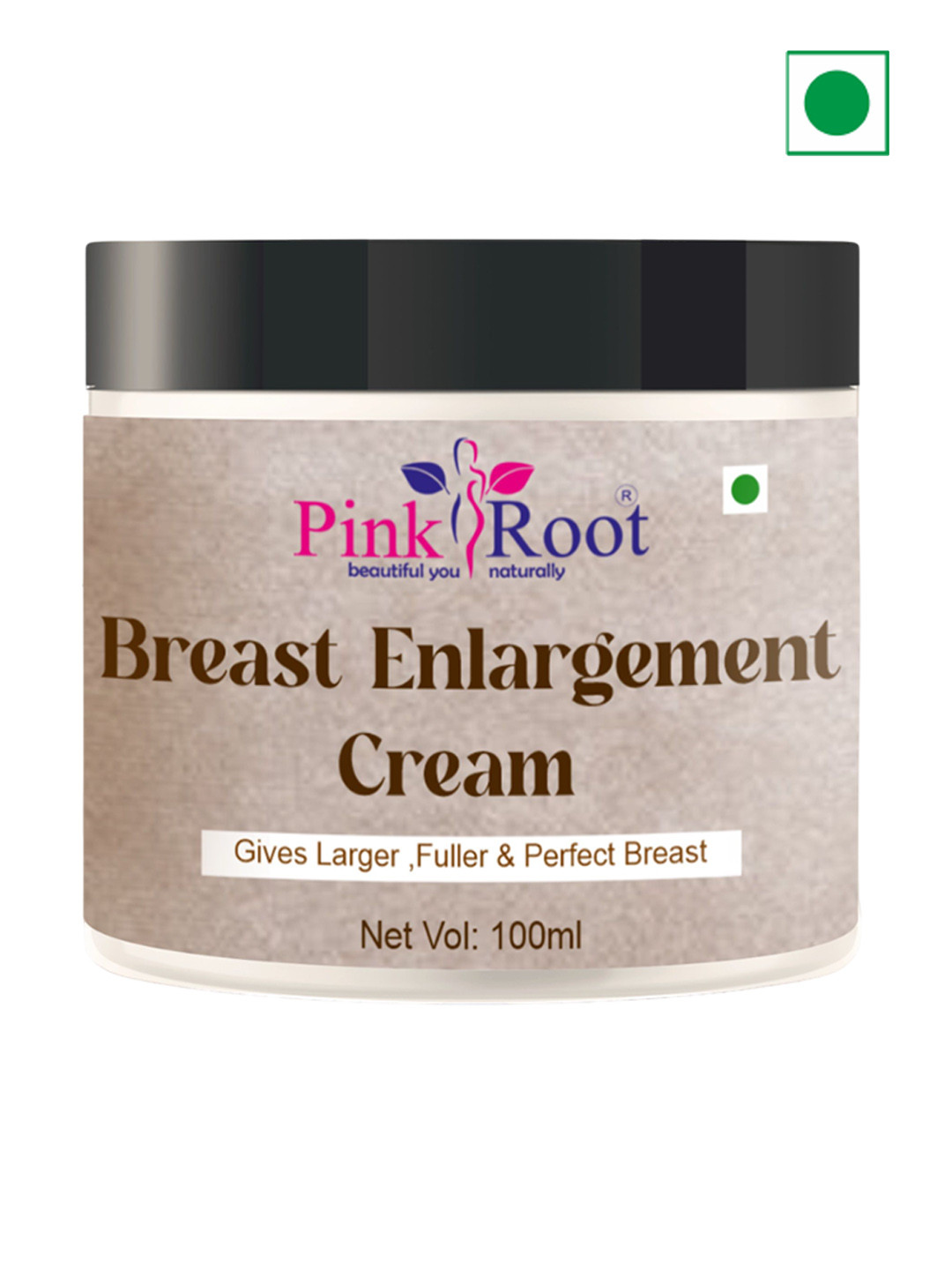 

Pink Root Breast Enlargement Cream With Vitamin C & Avocado - 100ml, Transparent